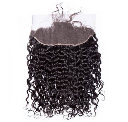 13x4 water wave hd lace frontal