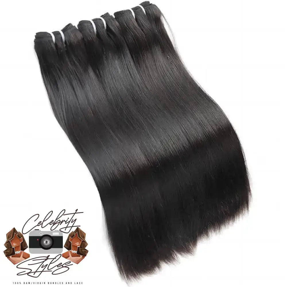 Celebrity Style Raw Silky Straight Bundles