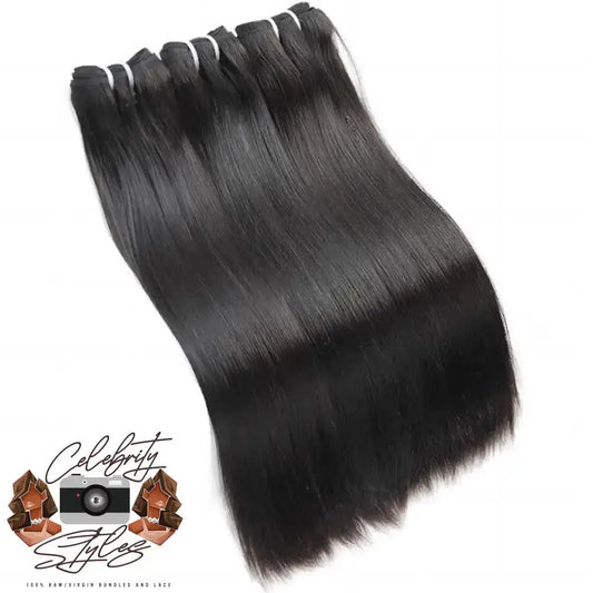 Celebrity Style Raw Silky Straight Bundles