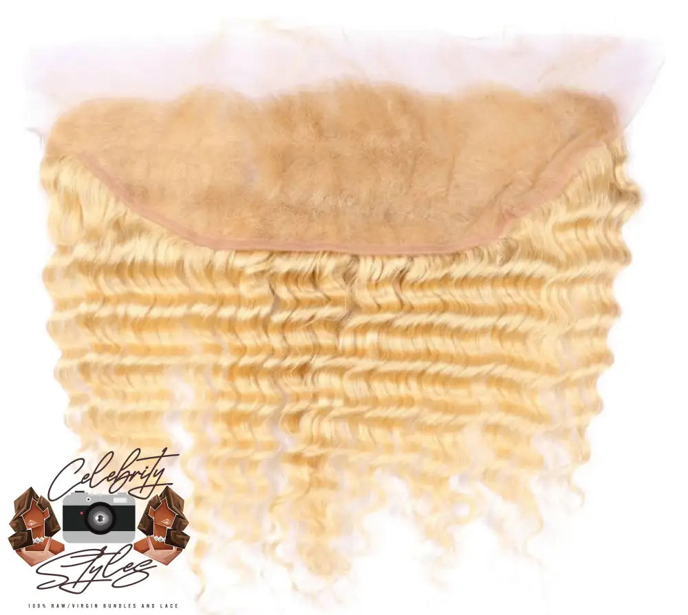 Celebrity Styles 613 Raw Deep Wave 13X6 Hd Lace Frontals 14