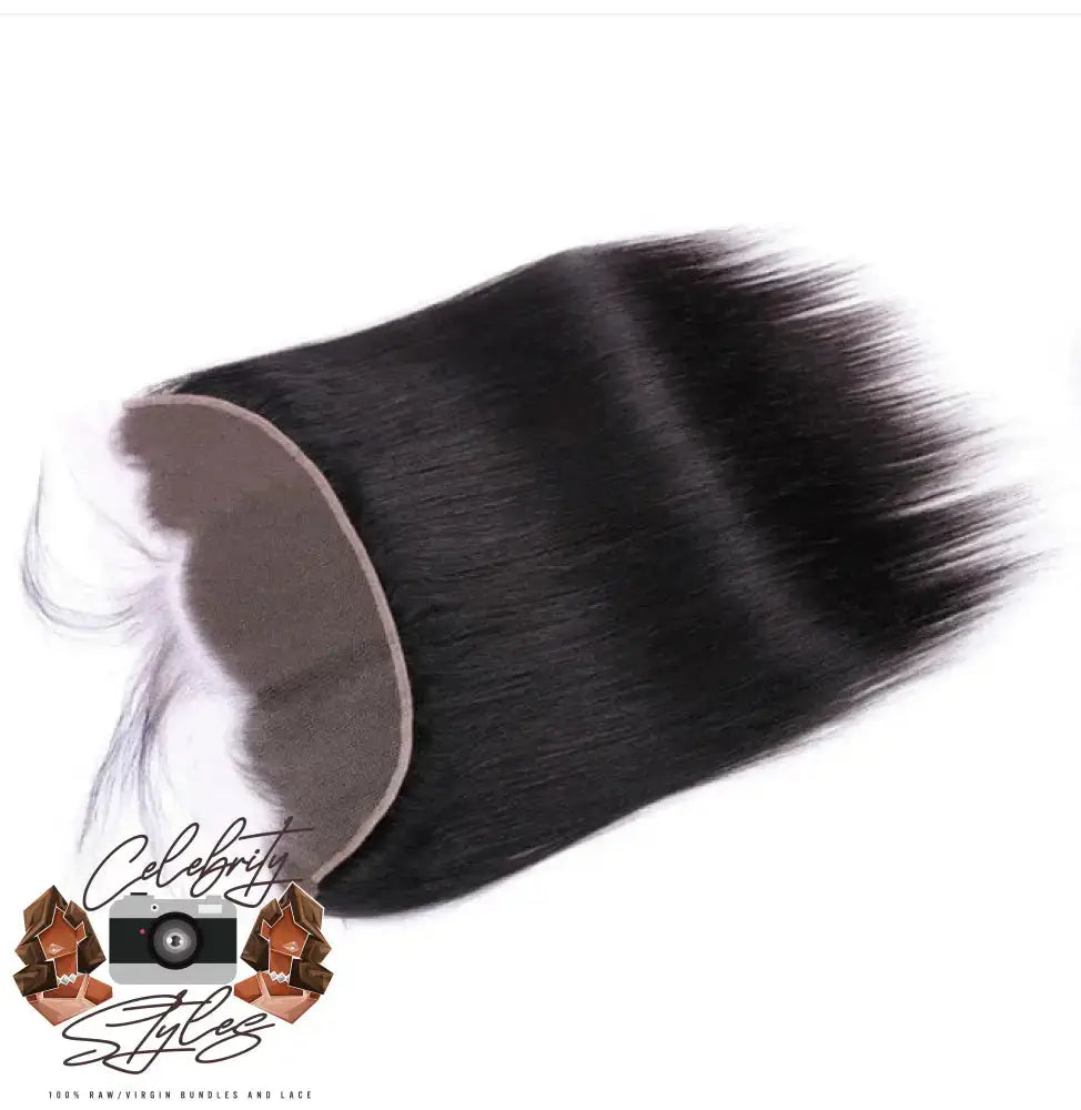 Celebrity Styles Raw Silky Straight 13X4 Hd Lace Frontals
