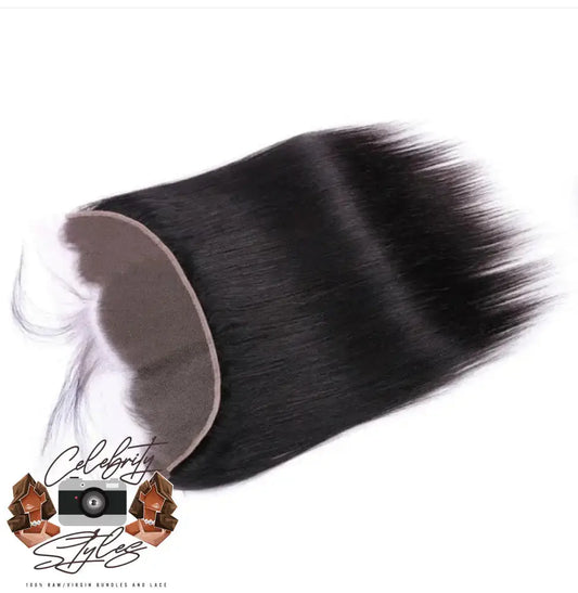 Celebrity Styles Raw Silky Straight 13X4 Hd Lace Frontals